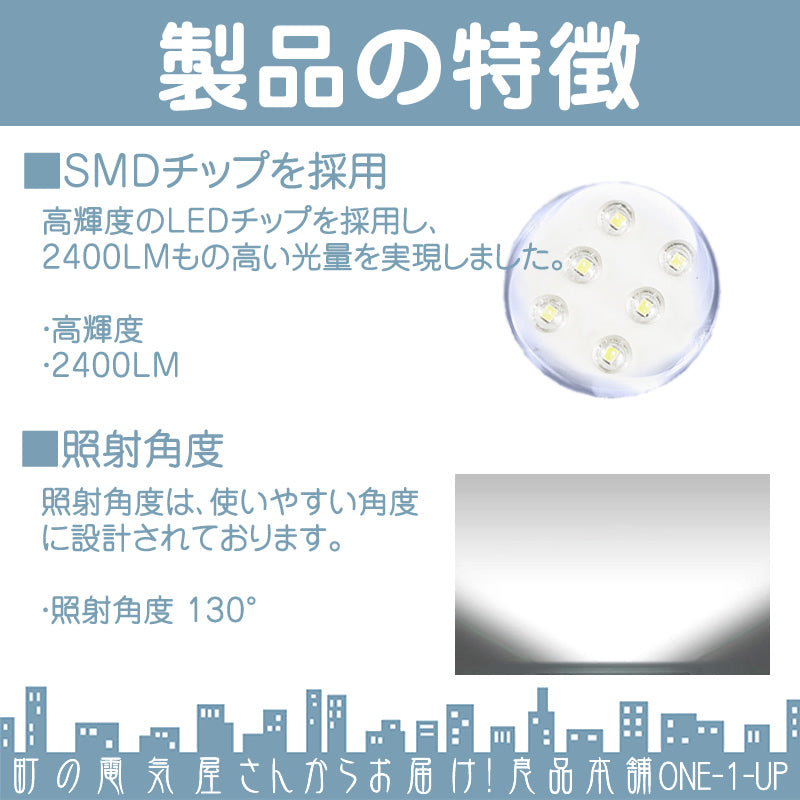 LED投光器 LEDライト LED作業灯 屋外 30W 2400LM(300W相当) ハイパワー 省エネ bld-030