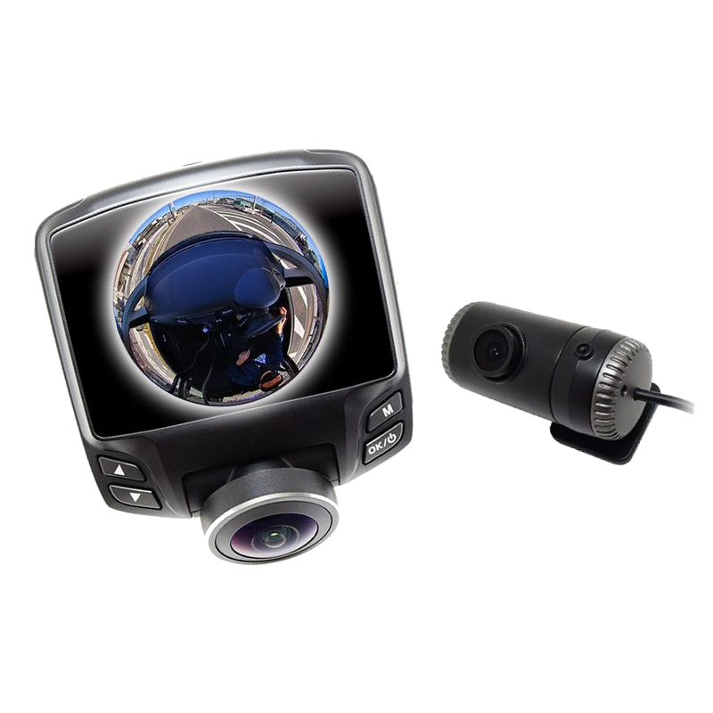 360度 ドライブレコーダーSONY製STARVIS 前後 同時録画可能 2カメラ 