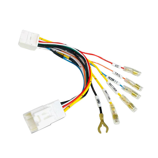 日本製 電源取り出しハーネス 13ピン 13P カプラー 配線 変換 トヨタ ヤリス アルファード アルファード ヴェルファイア アクア シエンタ オプションコネクター ETC ドラレコ 電源 充電器 ゲーム機 増設 tom609