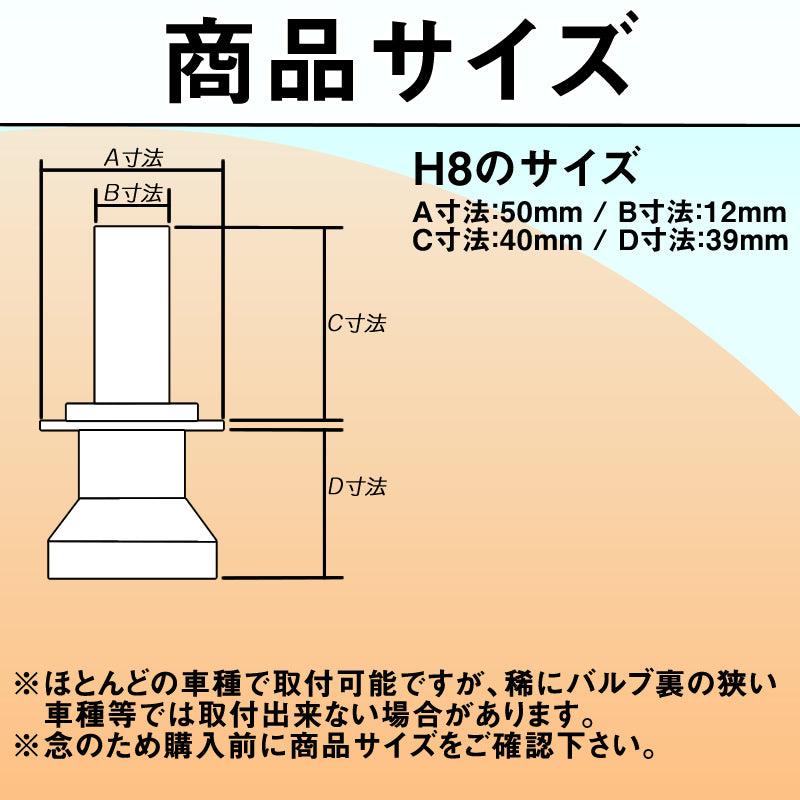LEDヘッドライト LEDフォグランプ H4 (Hi/Lo) / H8 / H11 / HB3 / HB4 車検対応 4000lm 12V 24V ファンレス mtk1010