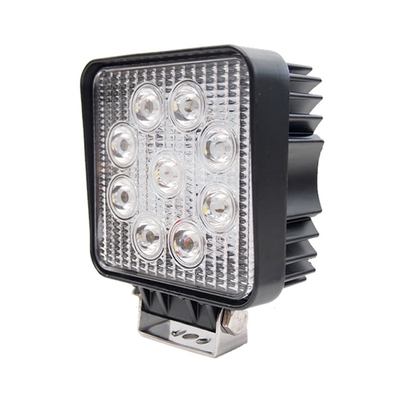 LED作業灯 LEDワークライト LEDライト 27W 角型 ハイパワー 高出力 広角タイプ 省エネ 12V/24V wl-104