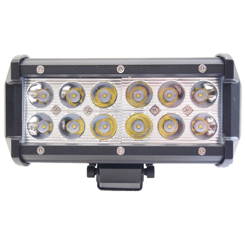LED作業灯 LEDワークライト LEDライト 36W BAR型 ハイパワー 高出力 拡散タイプ 省エネ 12V/24V wl-206