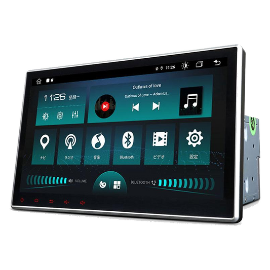 10.1インチ ディスプレイオーディオ Android10搭載 2DIN一体型 CD/DVDプレーヤー内臓 4G対応 8コアCPU RAMメモリ6GB WIFI Bluetooth5.0 mtk016