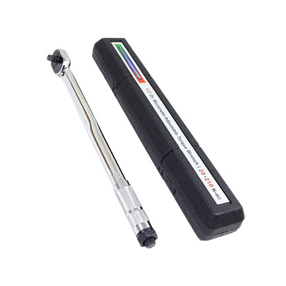 トルクレンチ 28-210N-m ソケット 17mm /19mm / 21mm エクステンションバー付き pls054