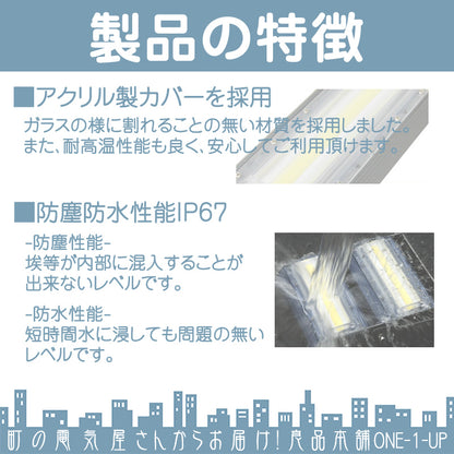 LED投光器 LEDライト LED作業灯 50W 6900LM(700W相当) ハイパワー 広角130度 省エネ cld-050